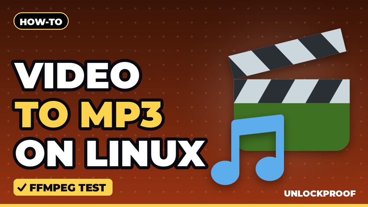 How to Convert Video to MP3 on Linux